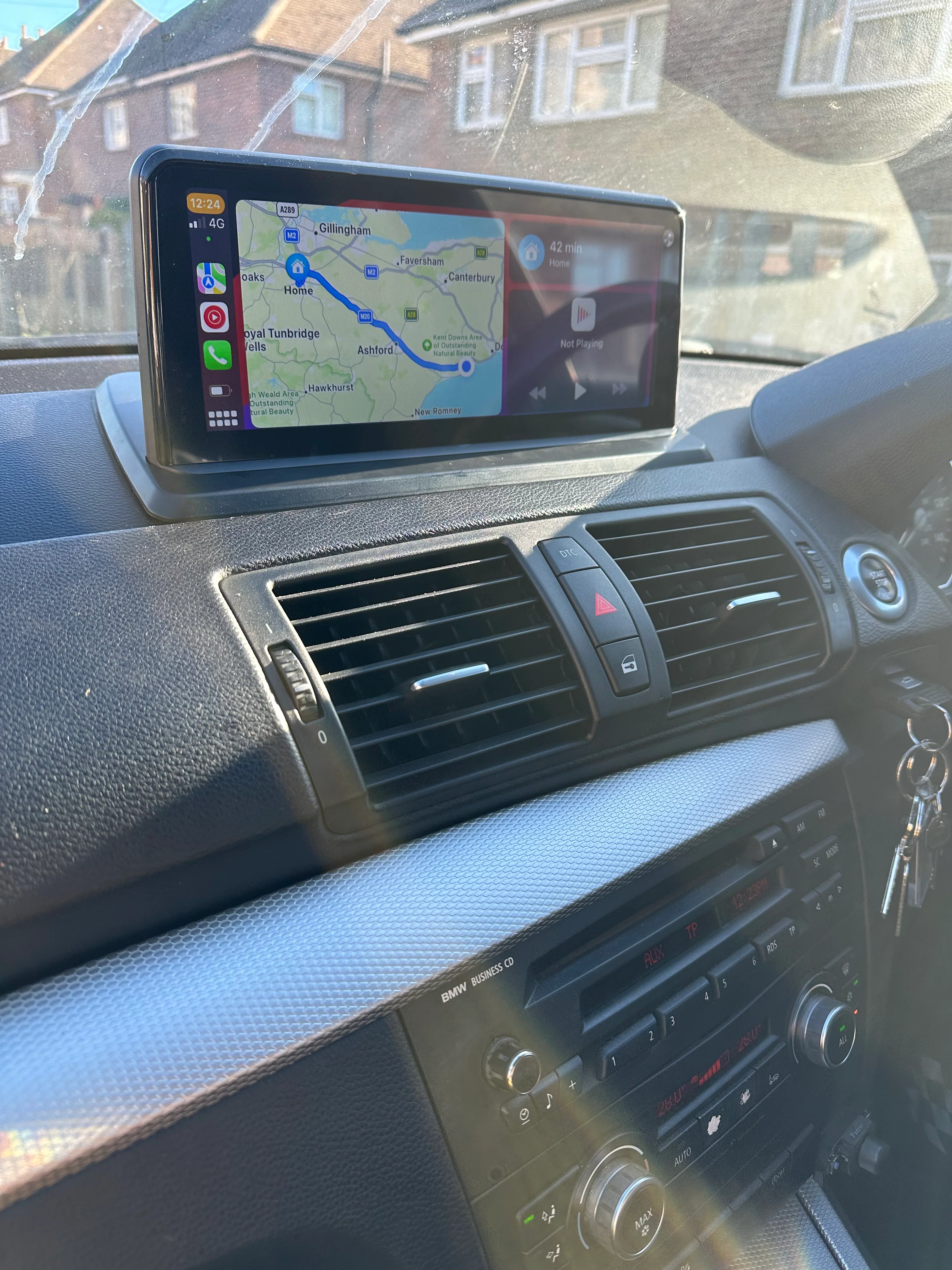 BMW 1 Series 2006-2011 E81/E82/E87/E88 Wireless Apple CarPlay Touchscreen Upgrade Kit - Image 3