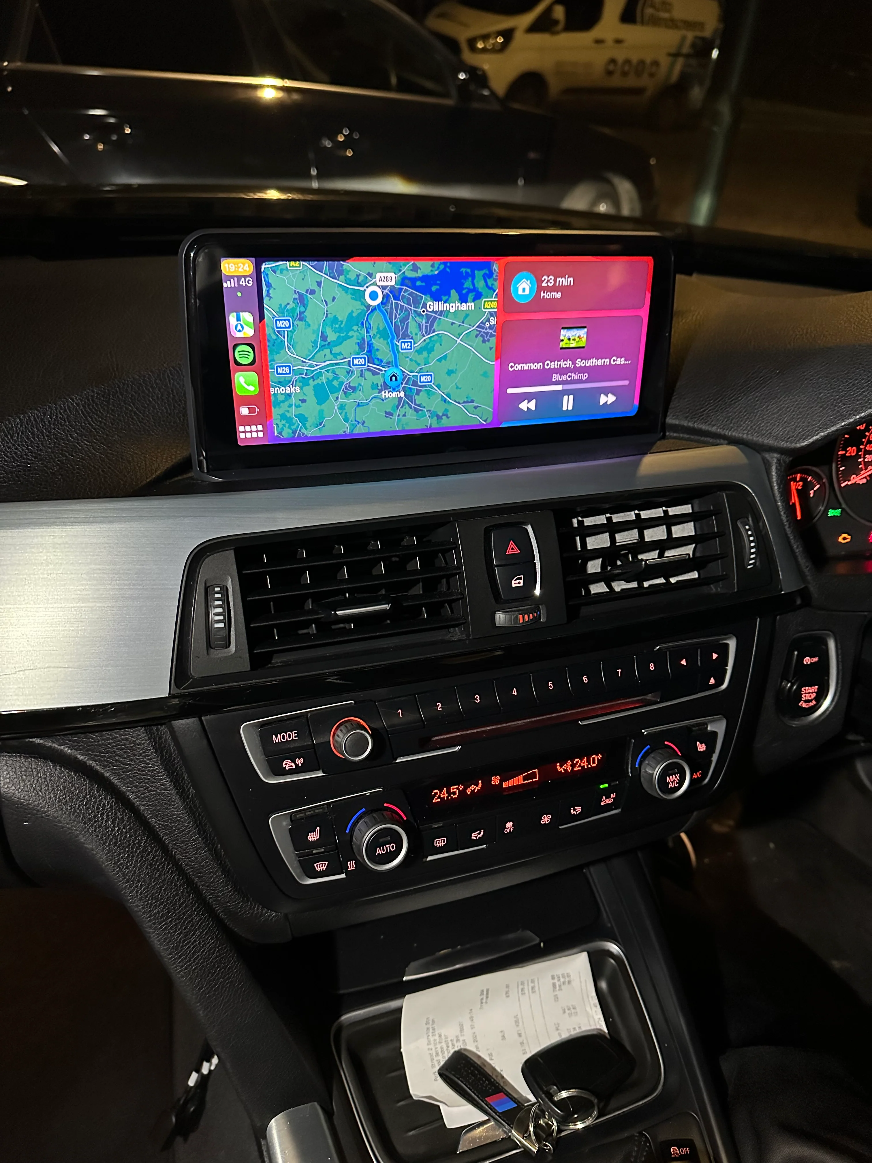 BMW 3 Series 2010-2017 F30/F31/F34 Wireless Apple CarPlay Touchscreen Kit - Image 4