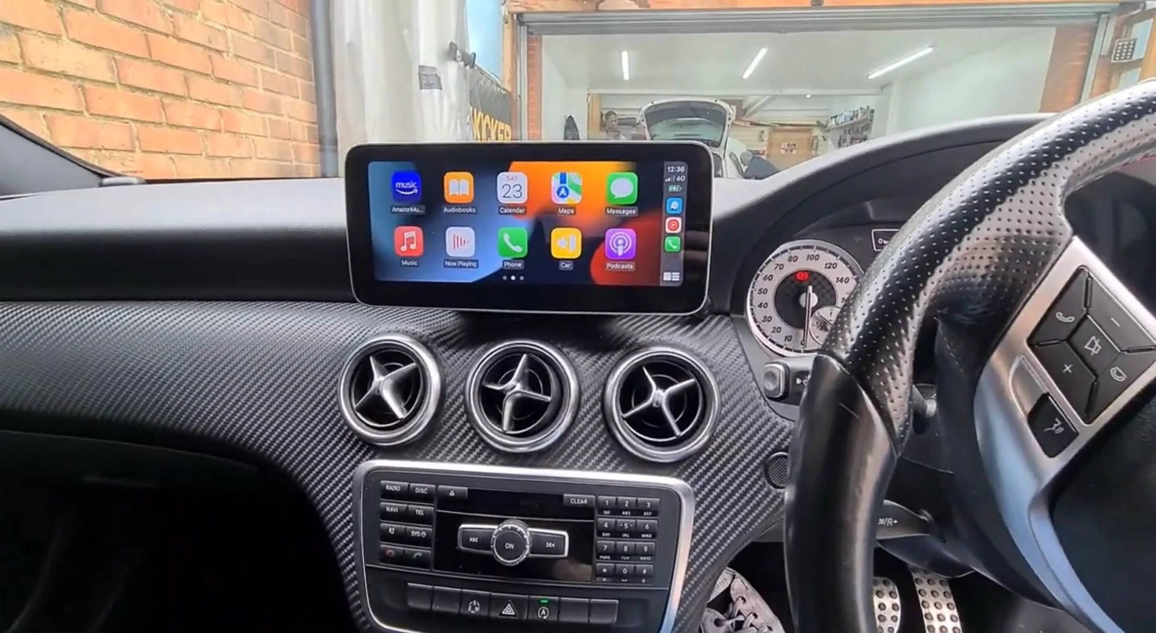 MERCEDES A/C CLASS/GLA/GLC/CLA (2012-2018) W205/X156 Wireless Apple CarPlay/Android Auto Touchscreen Kit - Image 3