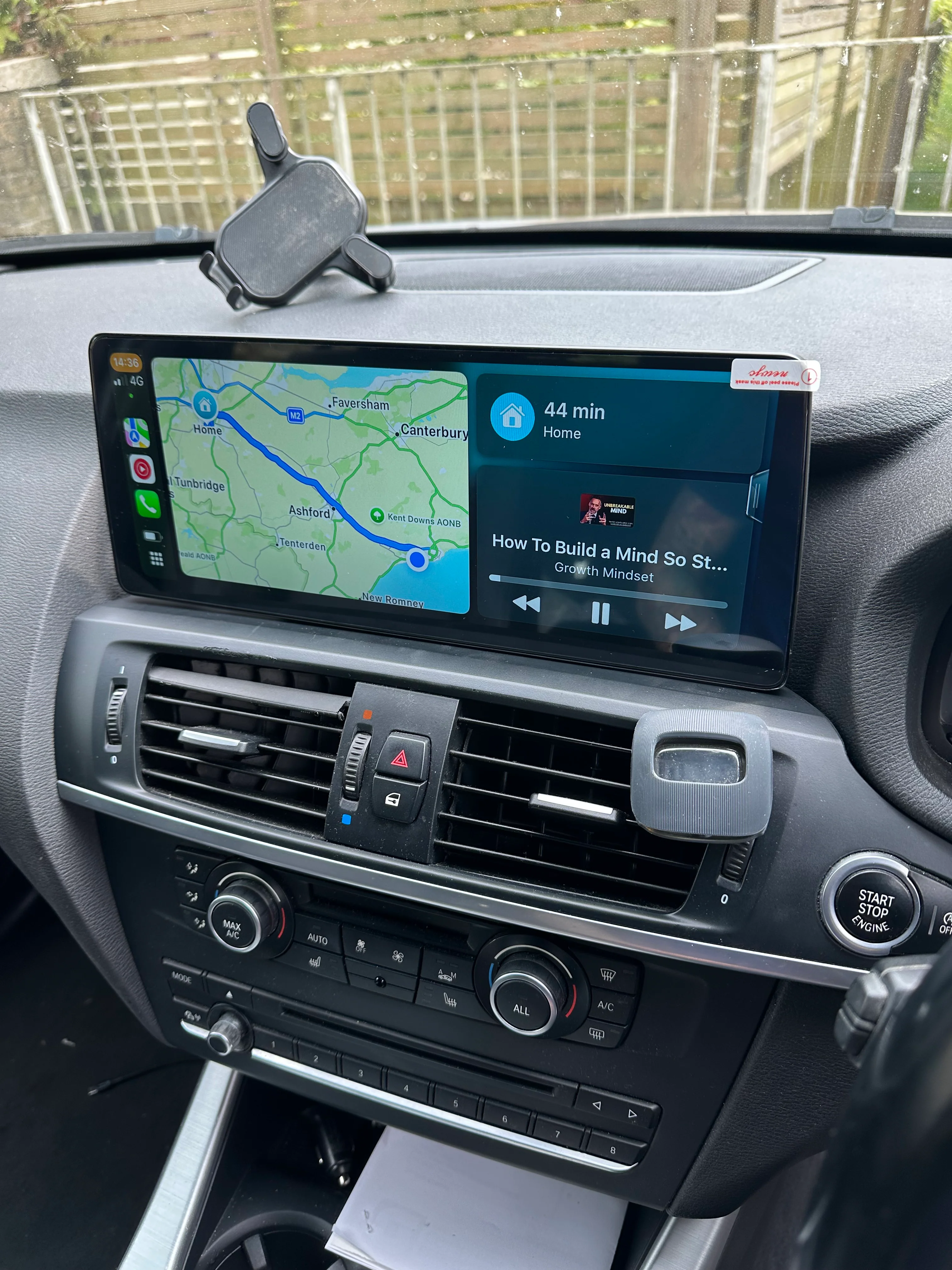 BMW X3/X4 2011-2017 F25/F26 - 12.3” Wireless Apple CarPlay Touchscreen