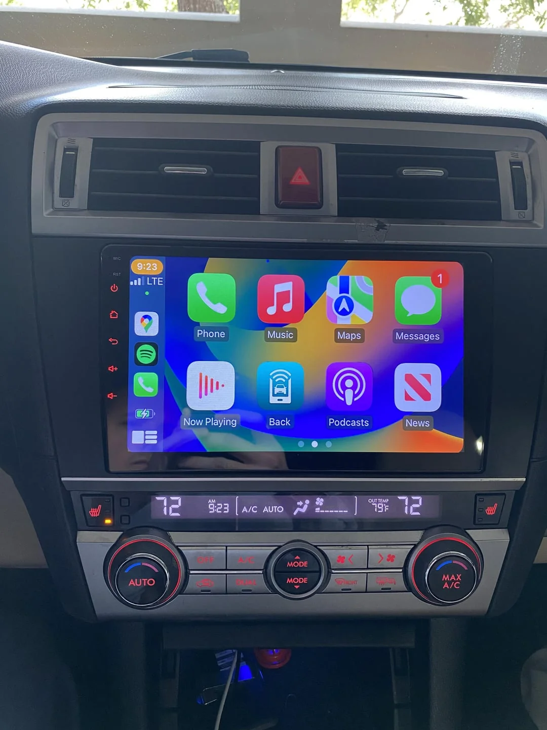 SUBARU OUTBACK / LEGACY - 2015-2018 - PREMIUM HEAD UNIT UPGRADE KIT: RADIO INFOTAINMENT SYSTEM WITH WIRED & WIRELESS APPLE CARPLAY AND ANDROID AUTO COMPATIBILITY