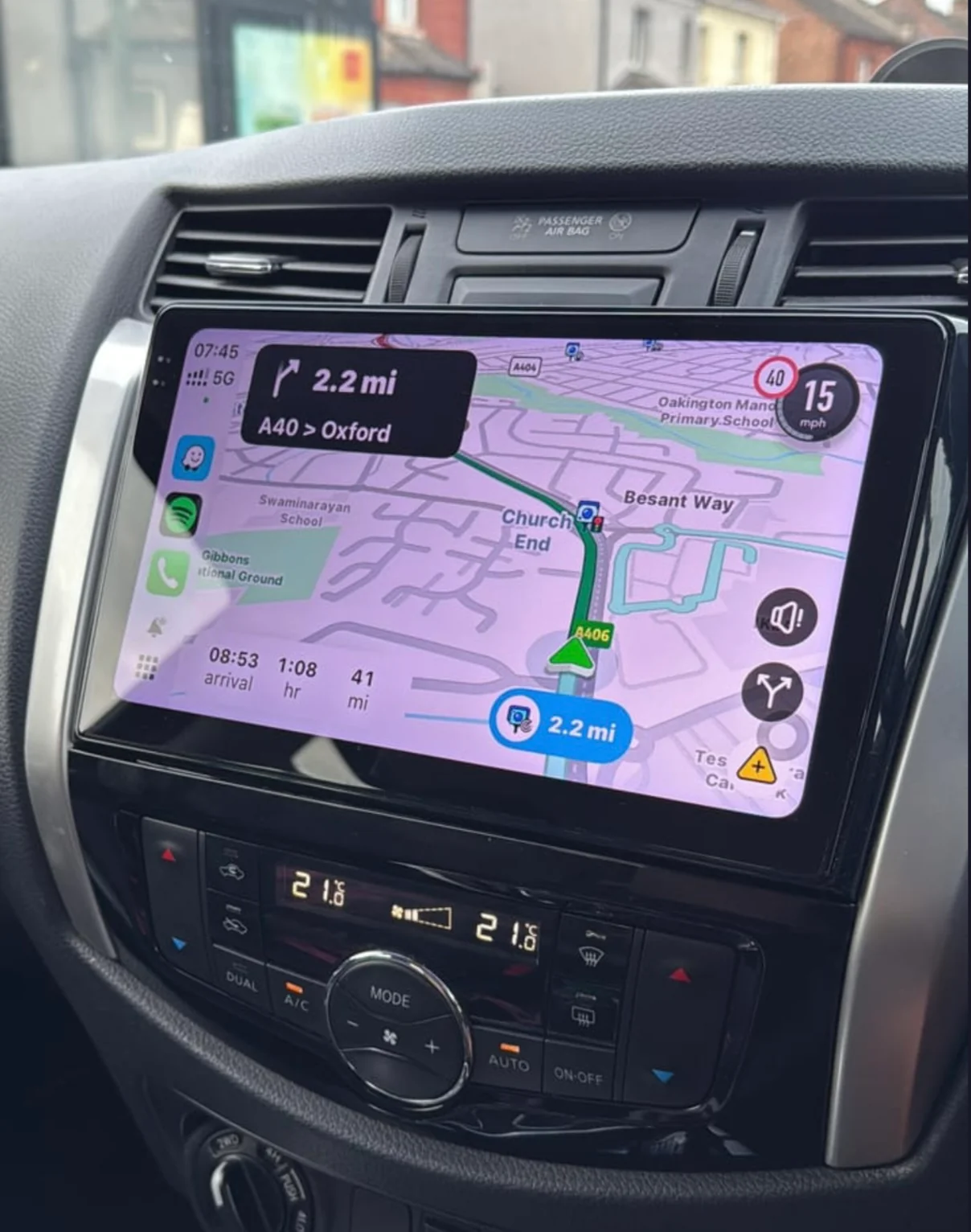 Nissan Navara 2015-2023 Wireless Apple CarPlay Upgrade Kit - Image 6