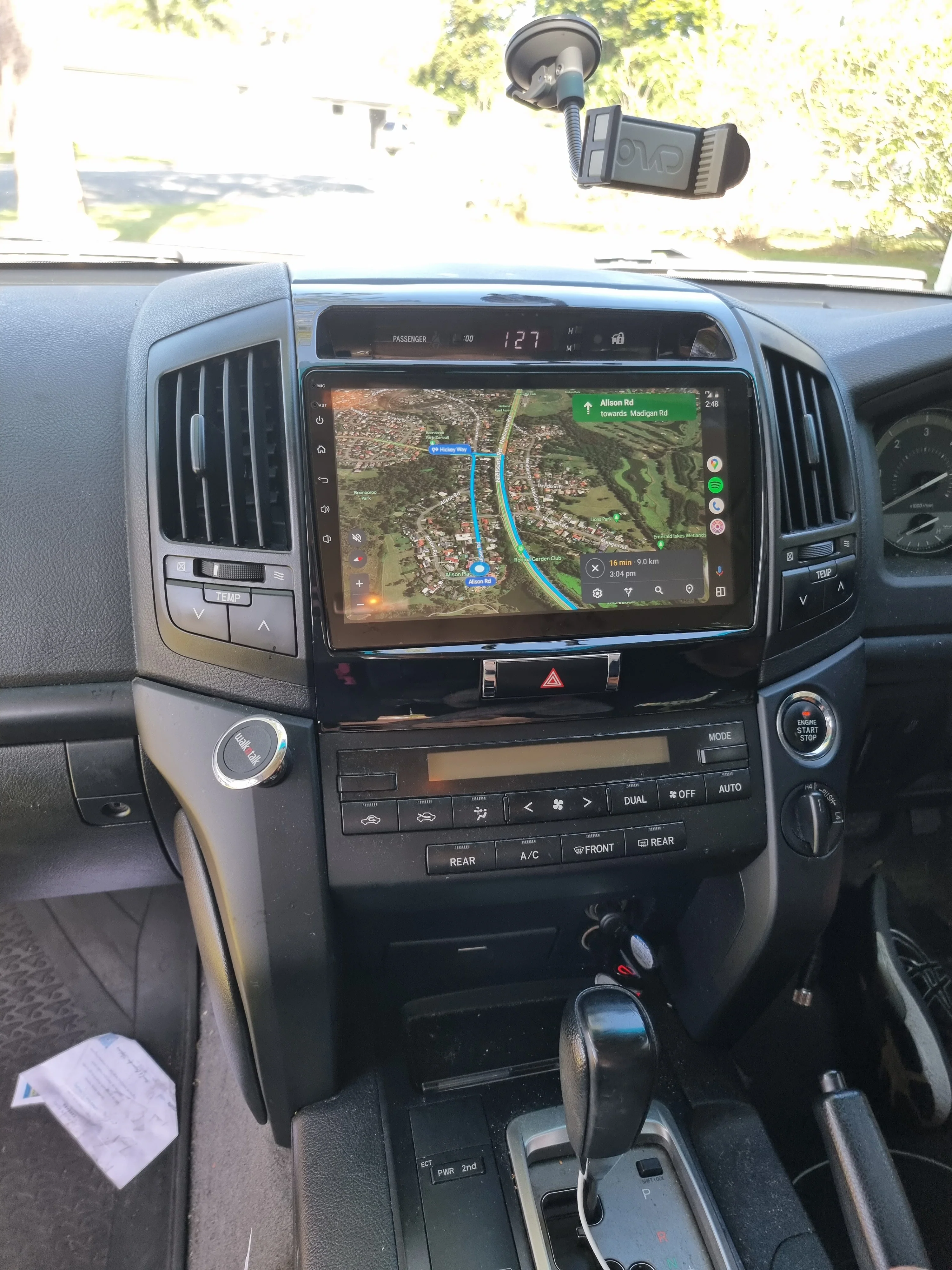 Toyota Land Cruiser 2007-2015 Wireless Apple CarPlay Upgrade Kit - Image 3