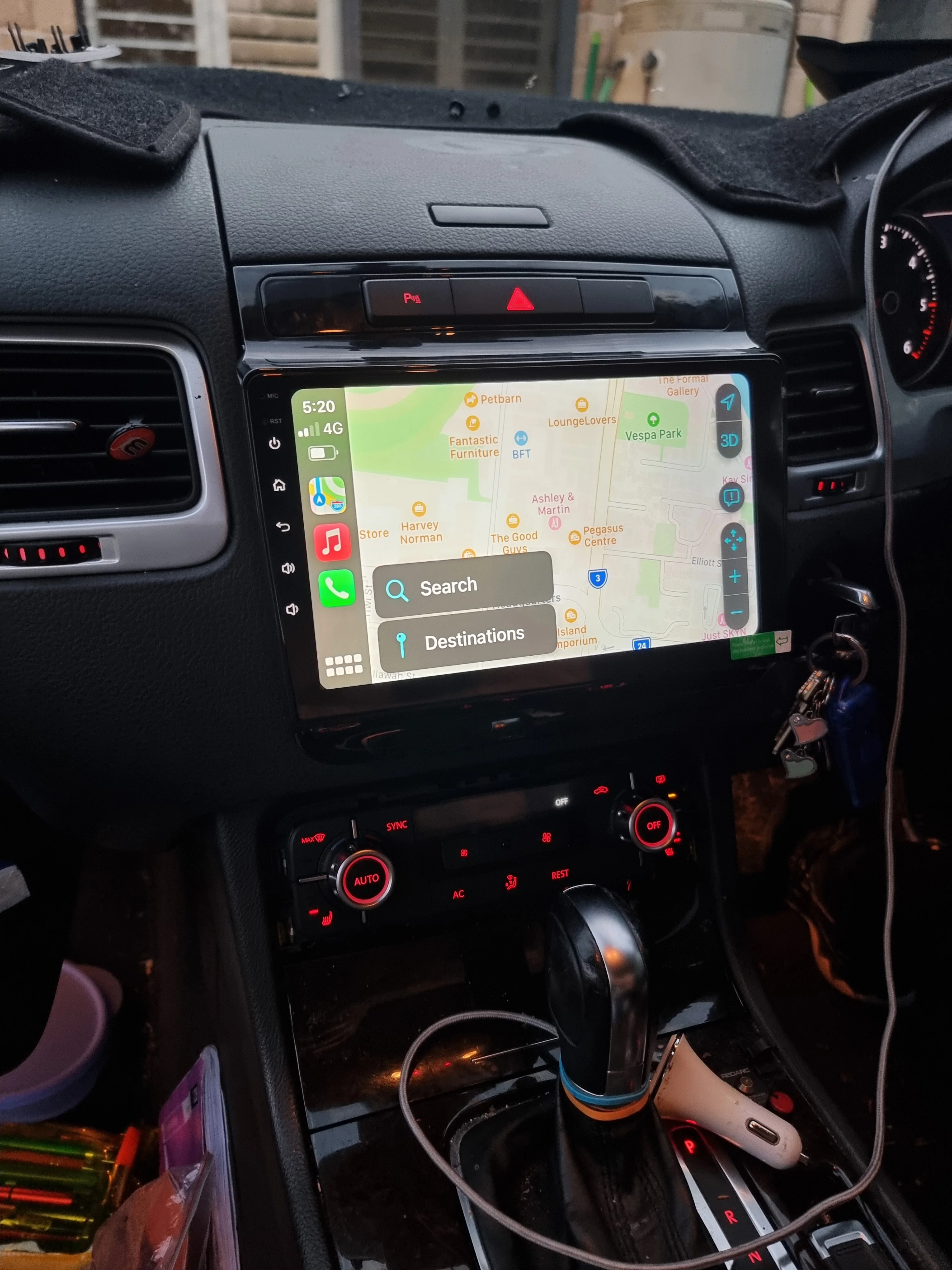 VW Touareg 2010-2022 Wireless Apple CarPlay Upgrade Kit - Image 3